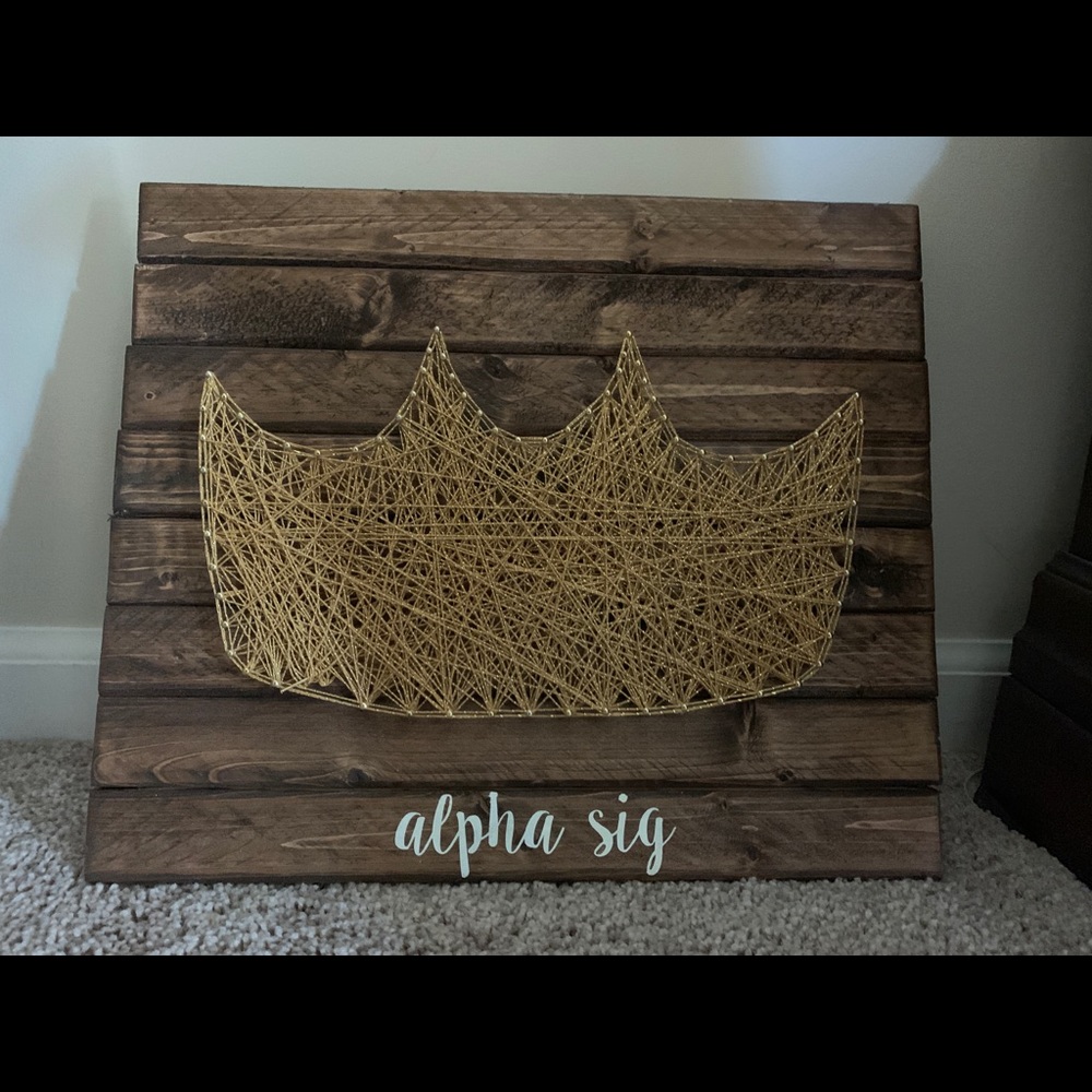 Alpha Sigma Alpha wall art